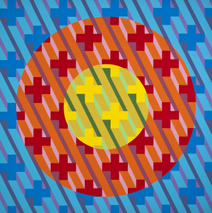The Colour Wheel, 2006 (acrylic on canvas)