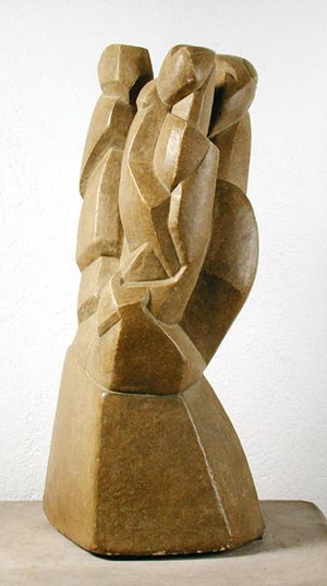 Birds Erect, 1914 (stone)