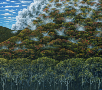 Berkshire Spring, 2005 (oil on linen)
