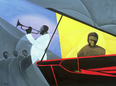 Hot and Cool Jazz, 2004 (huile et acrylique sur toile)