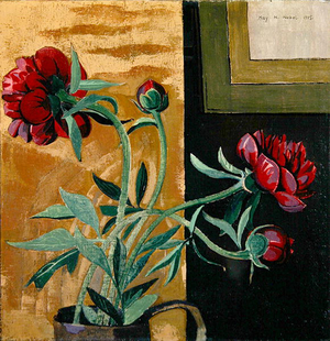 Peonies, 1935 (oil on canvas)
