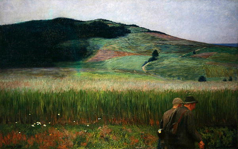 Evening, 1899 (oil on canvas)