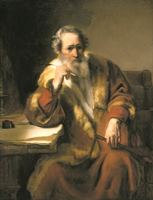 The Apostle Thomas (oil on canvas)