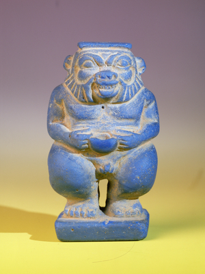 Statuette of Bes (ceramic)