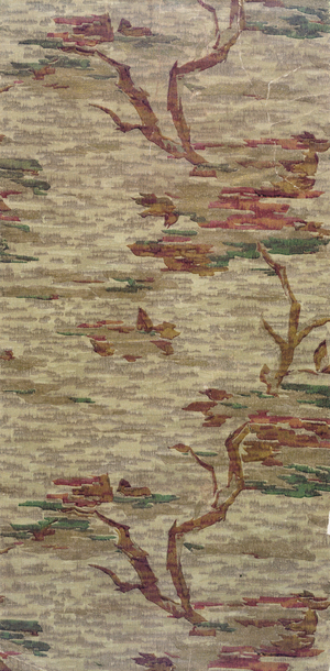 Wallpaper Norta, c.1935, manufactured by Norddeutsche Tapetenfabrik Hoelscher & Breimer, Langenhagen,
