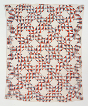 Birds in the Air, American quilt, 19th century (cotton patchwork)