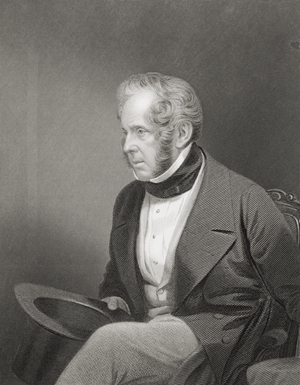 Henry John Temple, 3rd Viscount Palmerston, 1883 (engraving)