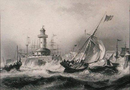 Ramsgate from 'Cyclopaedia of Useful Arts & Manufactures', edited by Charles Tomlinson, c.1880s (engraving)