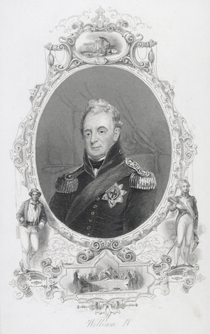 William IV (1765-1837) King of Great Britain, Ireland and Hanover (engraving)