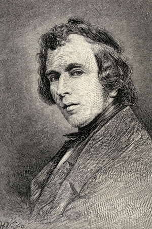 Portrait of Joseph Severn, from 'The Century Illustrated Monthly Magazine', May to October, 1883 (litho)