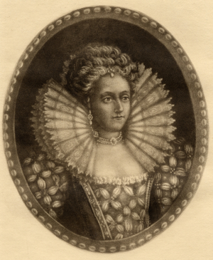 Queen Elizabeth I (1533-1603) (litho)