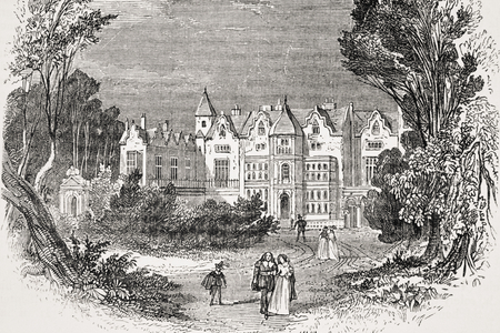 Holland House, Kensington, from 'Old England's Worthies' by Lord Brougham and others, published London, c.1880s (litho)