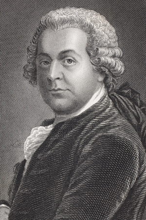 John Adams, from 'Gallery of Historical Portraits', published c.1880 (litho)
