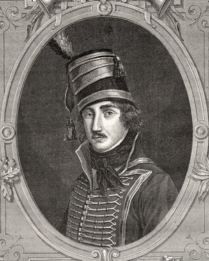 Francois Severin Marceau-Desgraviers, from 'Histoire de la Revolution Francaise' by Louis Blanc (1811-82) (engraving)