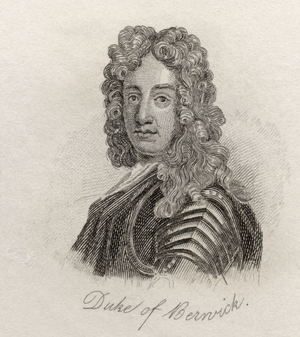 James FitzJames, 1st Duke of Berwick, from 'Crabb's Historical Dictionary', published 1825 (litho)