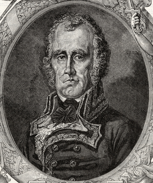 Jean-Nicolas Houchard, from 'Histoire de la Revolution Francaise' by Louis Blanc (1811-82) (engraving)