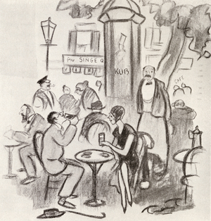 Street Scene (litho)