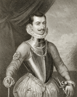 John of Austria, from 'History of the Reign of Philip II', published in 1855 (litho)