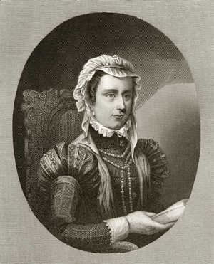 Margaret, Duchess of Parma, from 'History of the Reign of Philip II', published in 1855 (litho)