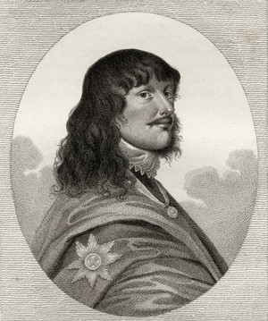 James Stanley, illustration from 'A catalogue of Royal and Noble Authors, Volume III', published in 1806 (colour litho)