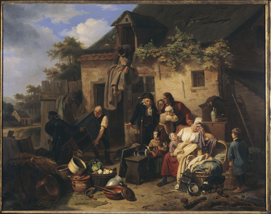 Auction of Seized Goods, 1835 (oil on canvas)