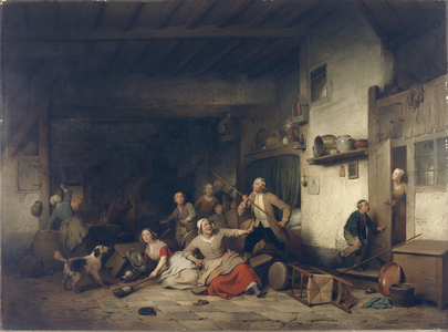 The Bat, 1860 (oil on panel)