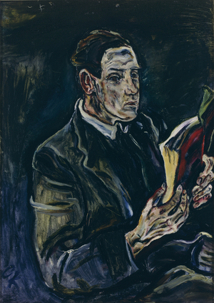 Portrait of the Physician Ludwig Adler, 1914 (oil on canvas)