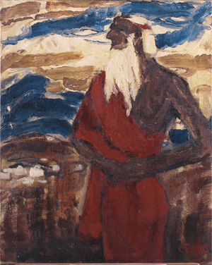 Moses Surveying the Promised Land, 1912 (tempera on canvas)