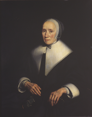 Portrait of a Woman, 1663 (oil on canvas)