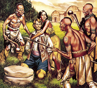 Captain John Smith and Pocahontas