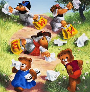 Teddy Bear (with hidden objects)