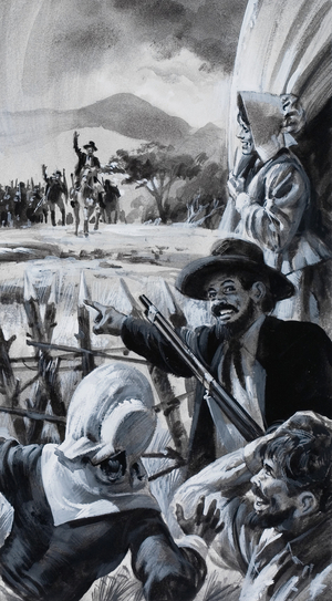 The Boers get relief
