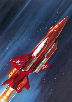 Unidentified NASA rocket plane