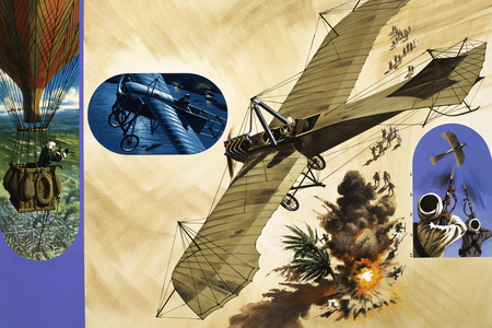 In 1911, Lt. Giulip Gavotti became the first man to drop a bomb from a plane