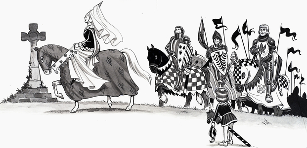 Nursery rhyme illustration