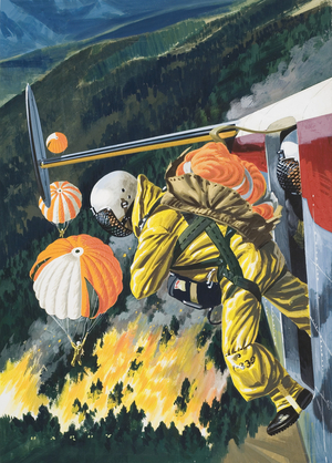 Parachutists