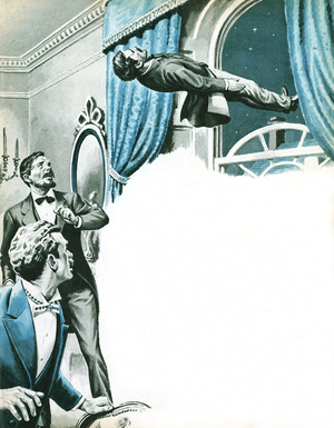 Levitation (colour litho)