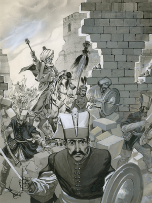 The Fall of Constantinople, 1453