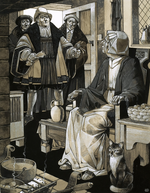 Mother Shipton welcomes three guests