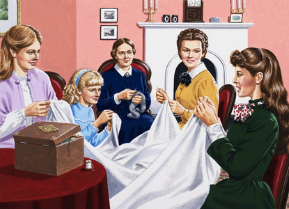 A scene from Little Women