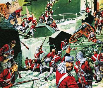 The relief of Lucknow, India, in 1857