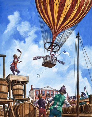The Wonderful Story of Britain: The First Balloons