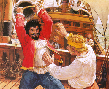 Captain Kidd striking More