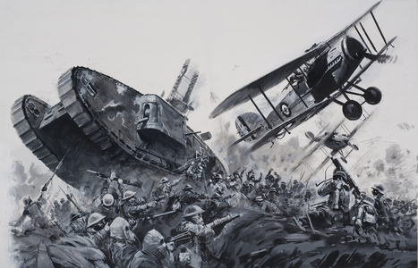 1918 (gouache on paper)