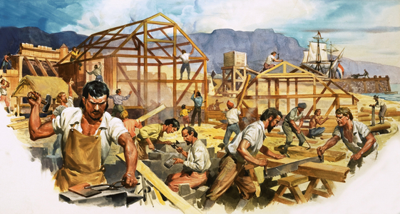 Dutch settlers in South Africa
