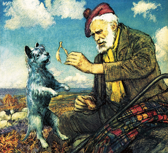 Greyfriars Bobby and Auld Jock
