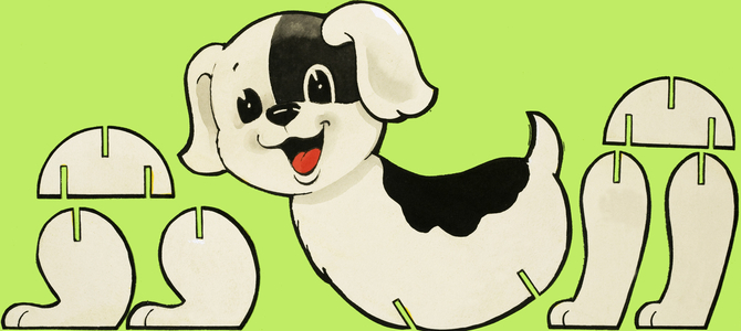 Dog cut-out