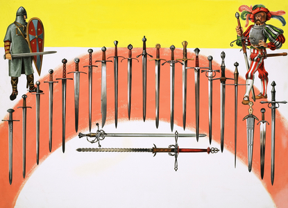 Swords in the age of chivalry