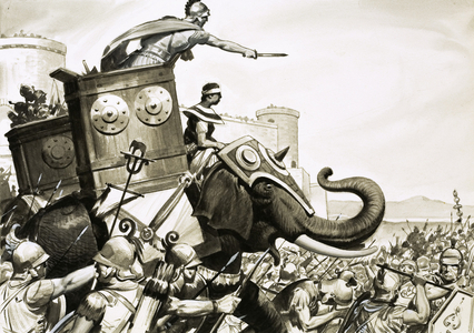 The Rise and Fall of Carthage: the Cartheginian secret weapon - elephants