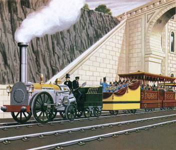 Opening of the Liverpool and Manchester Railway